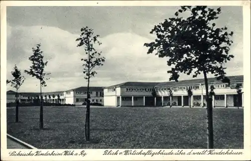 Ak Wiek auf Rügen, Sächs Kinderheim, Wirtschaftgebäude