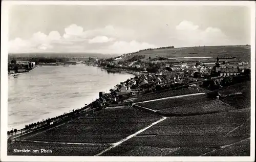 Ak Nierstein in Rheinland Pfalz, Gesamtansicht