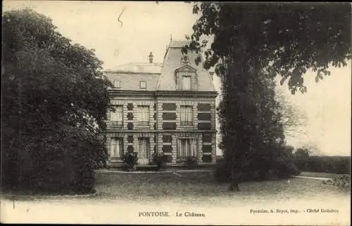 Ak Pontoise Val d'Oise, Le Chateau