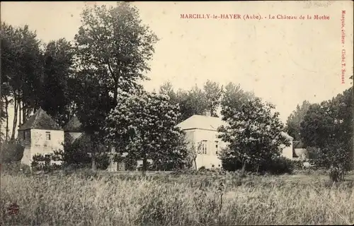 Ak Marcilly le Hayer Aube, Le Chateau de la Mothe