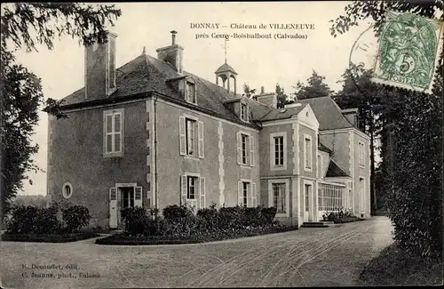 Ak Donnay Calvados, Chateau de Villeneuve