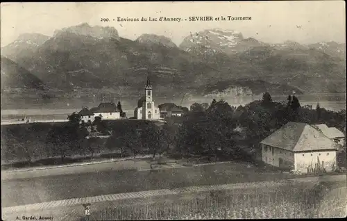 Ak Sevrier Haute Savoie, Vue générale, la Tournette