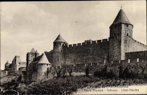 Ak Carcassonne Aude, Tours Mipadre, Cahuzac, Lices Hautes
