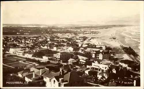 Ak Muizenberg Kapstadt Südafrika, Aerial View