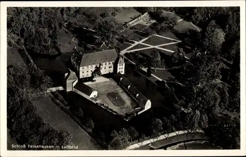 Ak Tatenhausen Bokel Halle in Westfalen, Schloss, Fliegeraufnahme