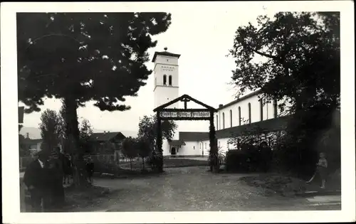 Ak Reutin Lindau am Bodensee Schwaben, Kath Kirche