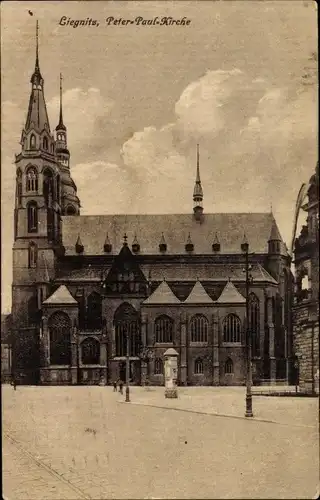 Ak Legnica Liegnitz Schlesien, Peter Paul Kirche