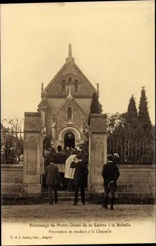 Ak La Bohalle Maine-et-Loire, Pelerinage de Notre Dame de la Salette