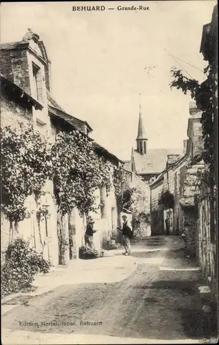 Ak Béhuard Maine-et-Loire, Grande Rue