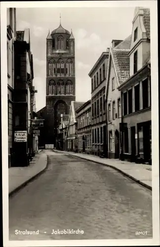 Ak Stralsund, Jakobikirche