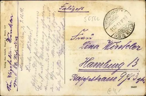 Ak Engers Neuwied am Rhein, Total, Salondampfer in Fahrt