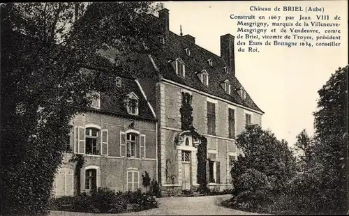 Ak Briel sur Barse Aube, Chateau