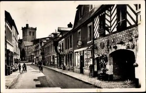 Ak Dives sur Mer Calvados, Rue de Lisieux