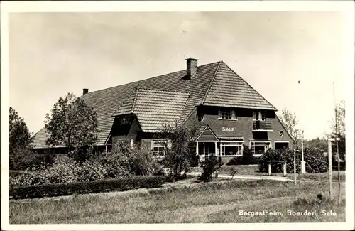 Ak Bergentheim Overijssel, Boerderij Sale