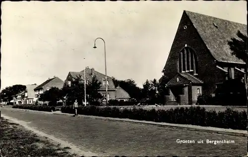 Ak Bergentheim Overijssel, Straßenpartie