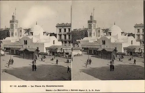 Stereo Ak Algier Alger Algerien, La Place du Gouvernement