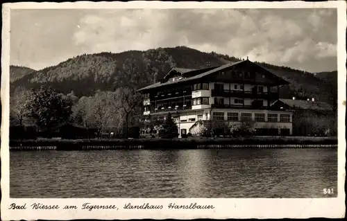 Ak Bad Wiessee in Oberbayern, Landhaus Hanslbauer