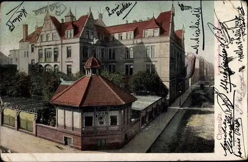 Ak Chemnitz in Sachsen, Kaufmännisches Vereinshaus