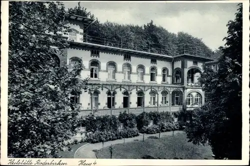 Ak Leichlingen im Rheinland, Heilstätte Roderbirken, Haus 4