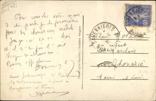 Ak Béhuard Maine-et-Loire, Grande Rue