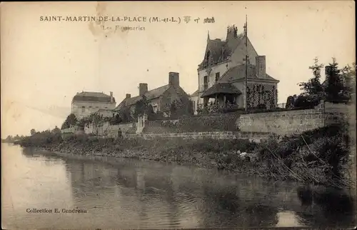 Ak Saint Martin de la Place Maine et Loire, Les Fortineries
