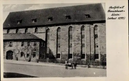 Ak Saalfeld an der Saale Thüringen, Franziskanerkloster