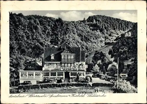 Ak Montabaur im Westerwald, Spielmann's Kurhotel Waldesruhe
