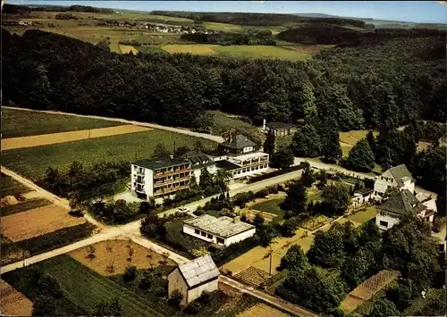 Ak Ehlscheid im Westerwald, Fliegeraufnahme, Hotel Müller- Krug
