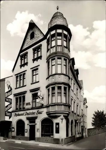 Ak Boppard am Rhein, Weingut Hotel Deutsches Haus