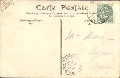 Ak Saint Pierre sur Dives Calvados, Domaine de l'Abbaye