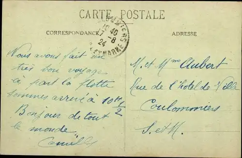 Ak Ramerupt Aube, Grande Rue