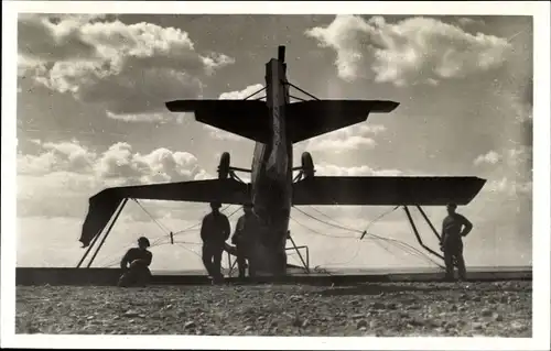 Ak Französisches Flugzeug, Istres Aviation, Avion Mefait du Mistral