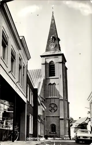 Ak Genemuiden Overijssel, Ned. Herv. Kerk