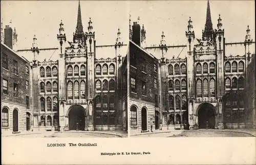 Stereo Ak London City England, The Guildhall