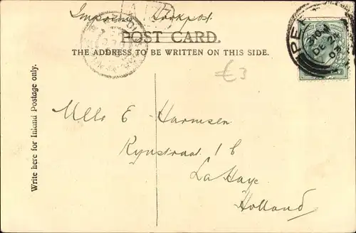 Ak Perth Schottland, Gesamtansicht