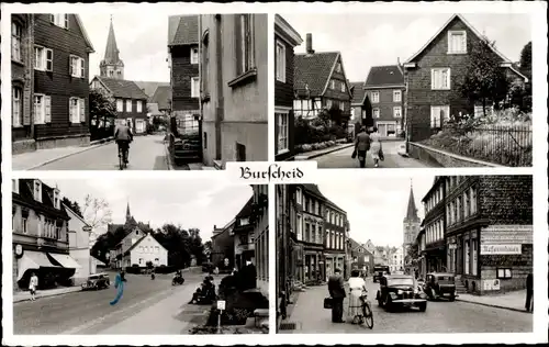 Ak Burscheid in Nordrhein Westfalen, Straßenpartien
