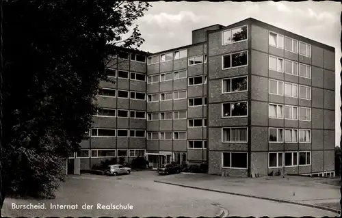 Ak Burscheid in Nordrhein Westfalen, Realschule der ev. Kirchengemeinde, Internat