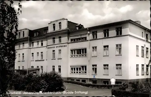 Ak Burscheid in Nordrhein Westfalen, Johanniter Krankenhaus, Budde Stiftung
