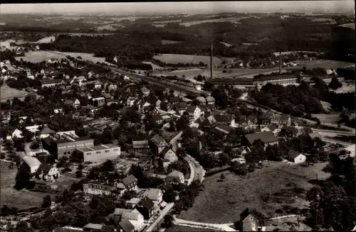 Ak Hilgen Burscheid im Rheinisch Bergischen Kreis, Fliegeraufnahme