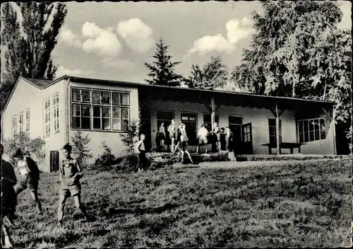 Ak Burscheid in Nordrhein Westfalen, Schullandheim des Mercator und Steinbart Gymnasiums Duisburg