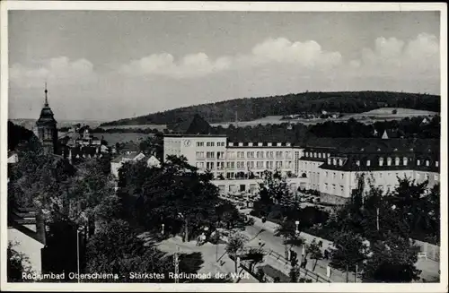 Ak Oberschlema Bad Schlema in Sachsen, Panorama