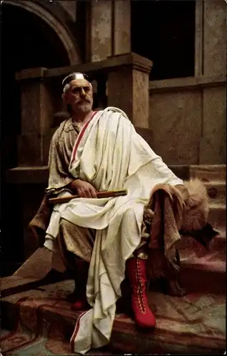 Ak Oberammergau in Oberbayern, Passionsspiele 1922, Pilatus, Darsteller Hans Mayr