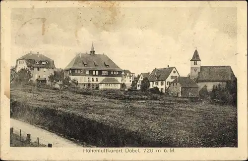 Ak Dobel in Baden Württemberg, Blick auf den Ort