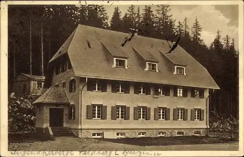 Ak Feldberg im Schwarzwald, Jugendheim, Außenansicht