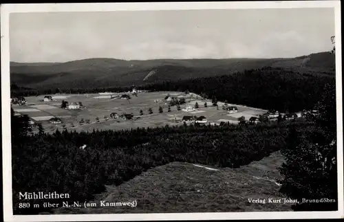 Ak Mühlleithen Klingenthal im Vogtland Sachsen, Panorama