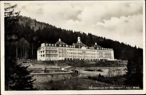Ak Sanatorium am Hausstein Schaufling in Niederbayern, Heilstätte