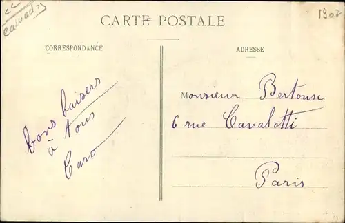 Ak Benerville Calvados, Le Manoir