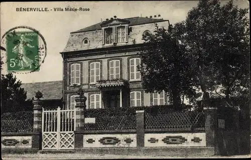 Ak Benerville Calvados, Villa Marie Rose