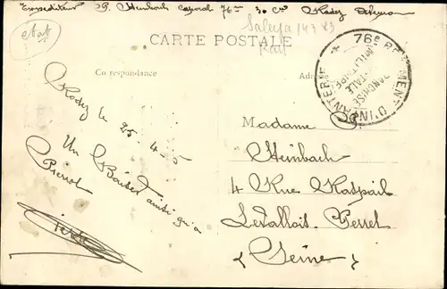 Ak Rodez Aveyron, Soldat in Uniform, Stadtansichten