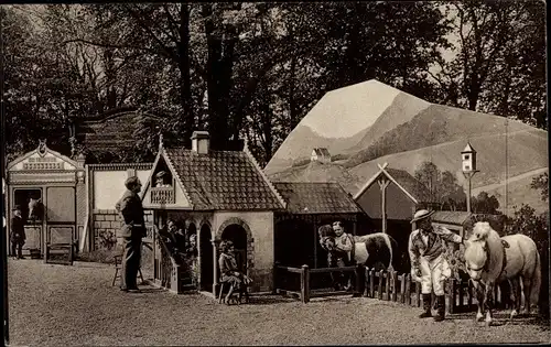 Ak Schaefer's Sprookjesstad Lilliput, Ponny